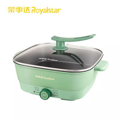 中国の電気熱い鍋の蒸気船の小鍋スープ調理器具6-8人家族党のための5クォート